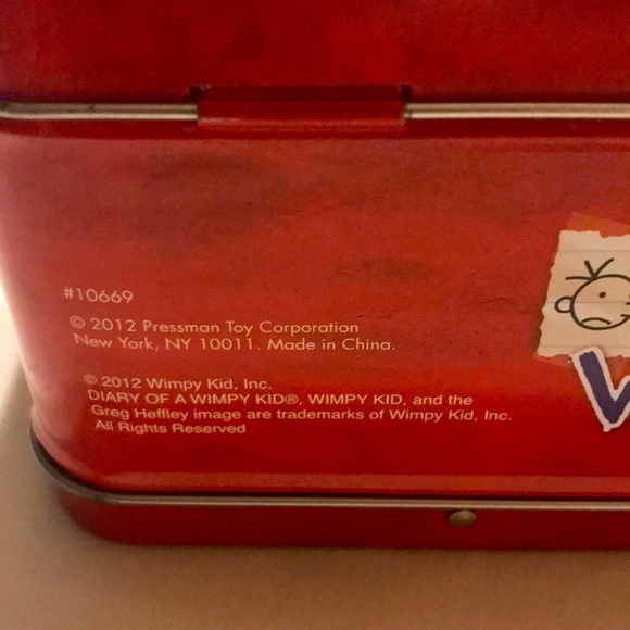 Diary of a Wimpy Kid lunch box - Picture 7 of 8